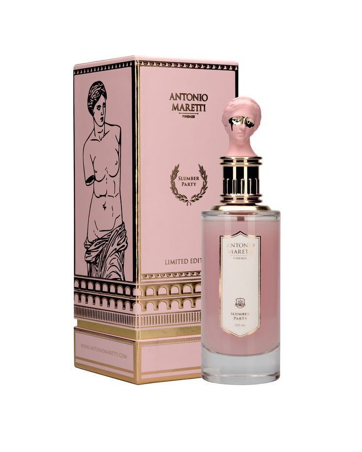 Antonio Maretti Slumber Party bottle with packaging
