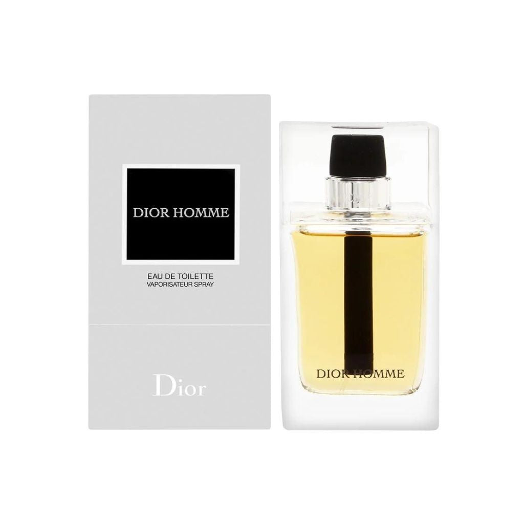 Dior Homme Eau de Toilette bottle with packaging