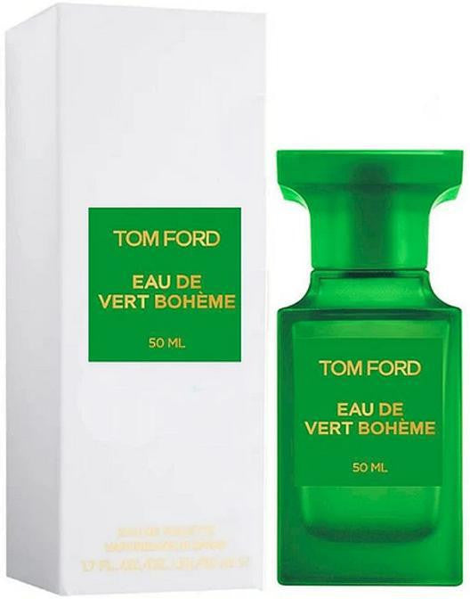 Tom Ford Eau De Vert Boheme bottle with packaging