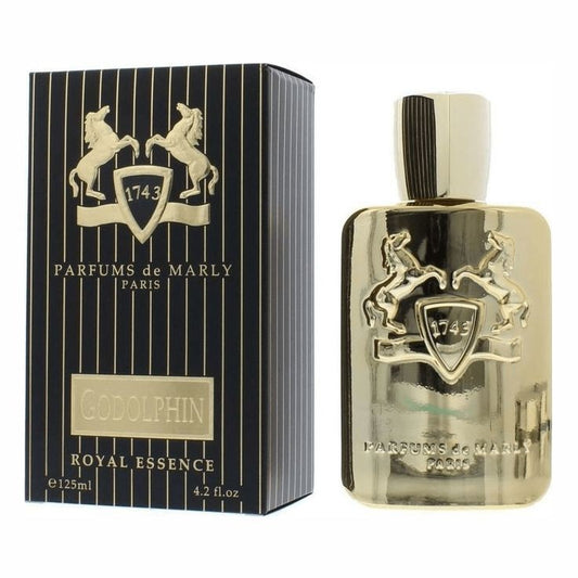 Godolphin By Parfums De Marly bottle with packaging