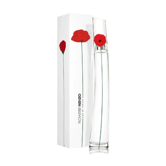 Kenzo Flower Eau de Parfum bottle with packaging
