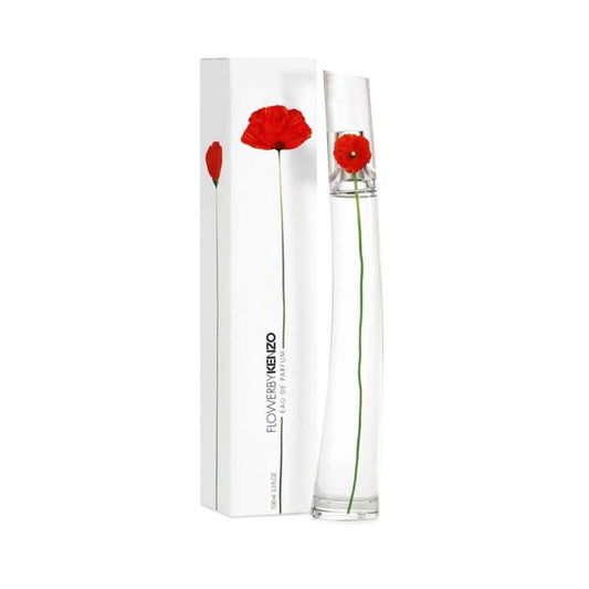 Kenzo Flower Eau de Toilette bottle with packaging