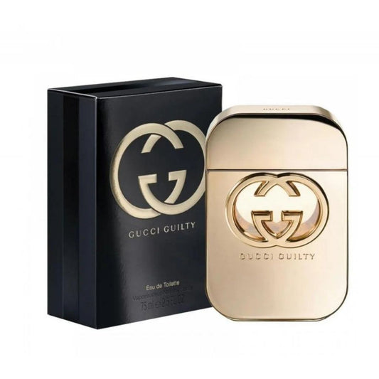 Gucci Guilty Eau de Toilette bottle with packaging