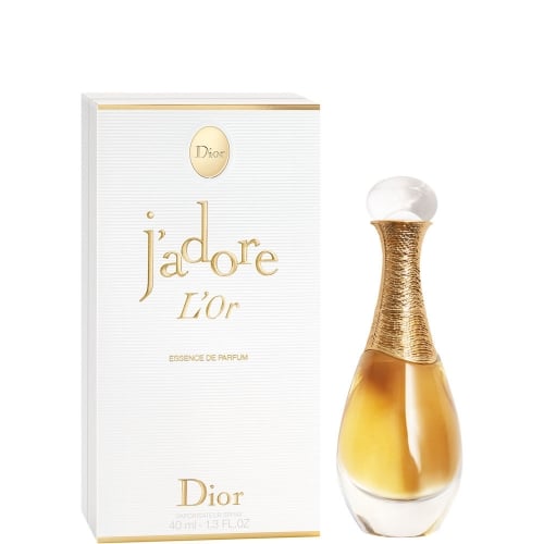 J'adore L'Or bottle with packaging