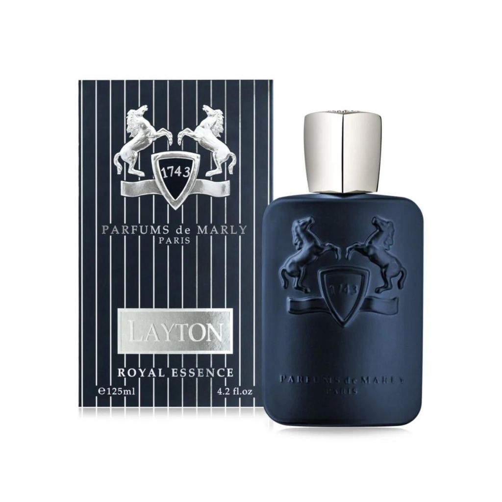 Layton Royal Essence bottle with packaging