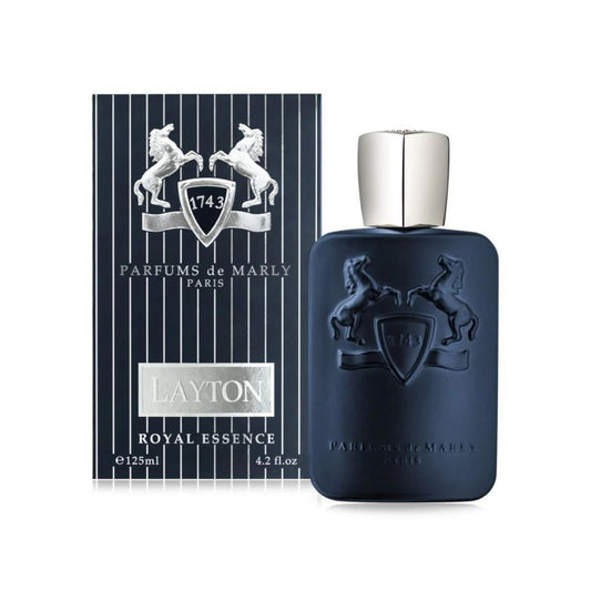 Layton Royal Essence bottle with packaging