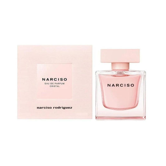 Narciso Cristal Eau de Parfum bottle with packaging