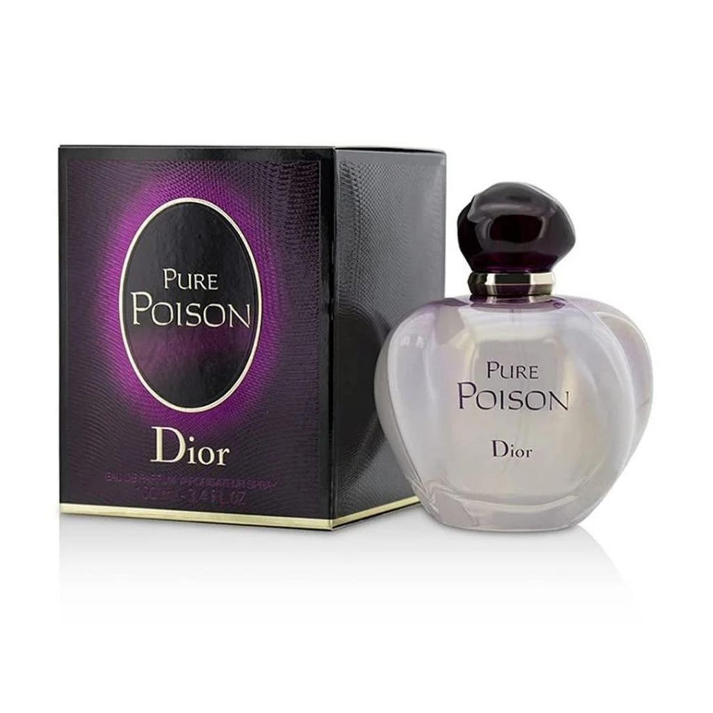 Dior Pure Poison bottle with packaging