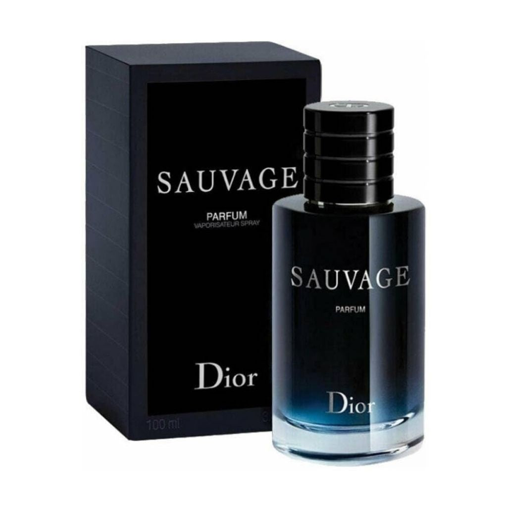 Sauvage Parfum bottle with packaging