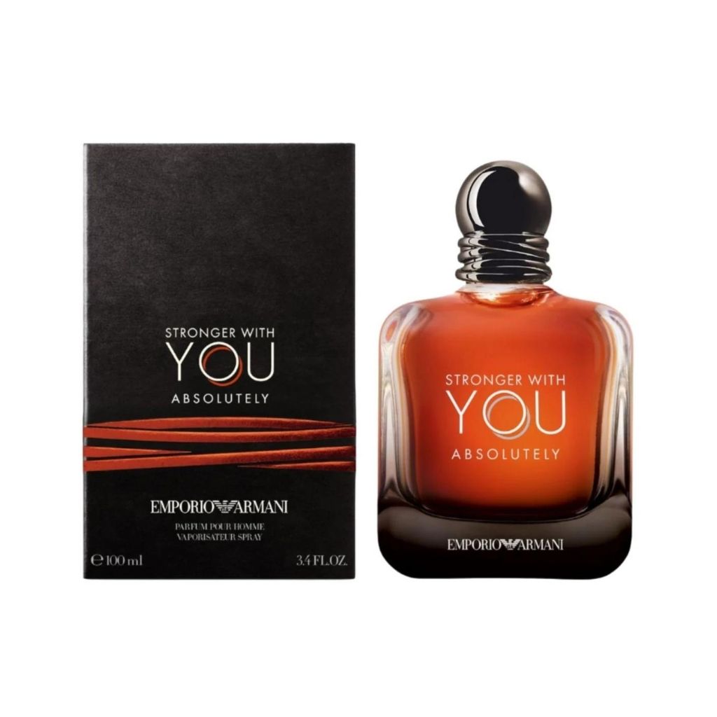 Emporio Armani Stronger With You Absolutely bottle with packaging