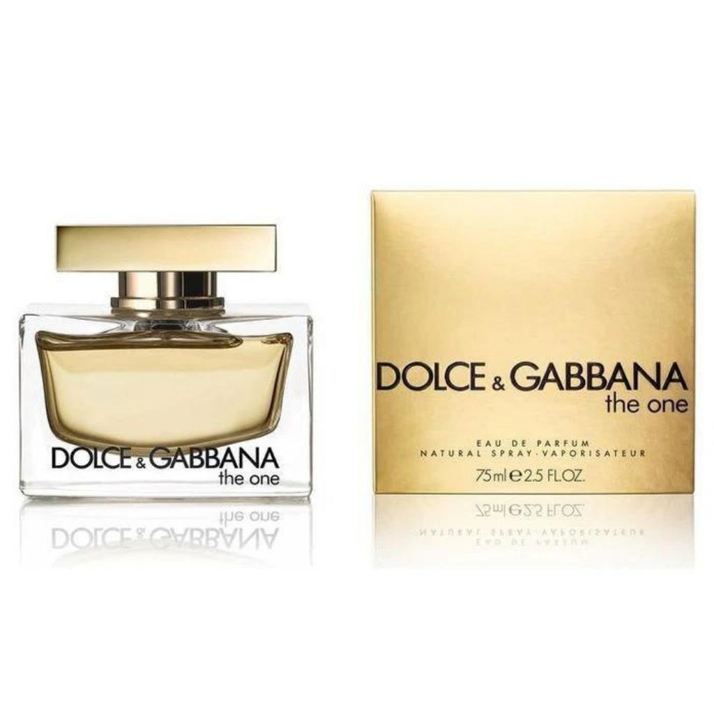 Dolce & Gabbana The One for Her Eau de Parfum bottle with packaging