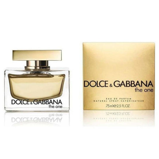 Dolce & Gabbana The One for Her Eau de Parfum bottle with packaging