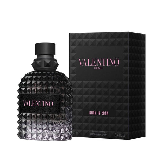 Uomo Born in Roma Eau de toilette bottle with packaging