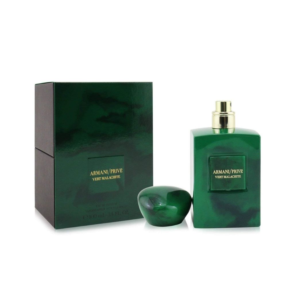 Giorgio Armani Vert Malachite Armani Privé bottle with packaging