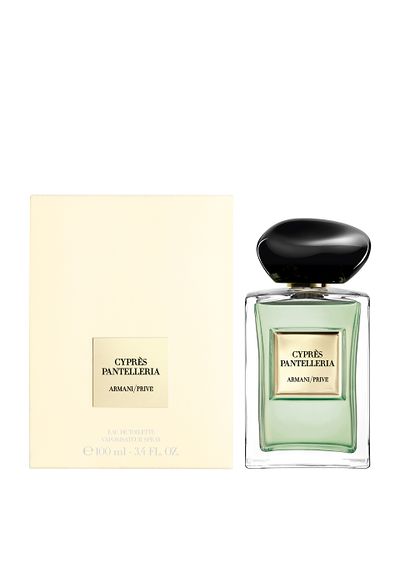Giorgio Armani Cyprès Pantelleria bottle with packaging